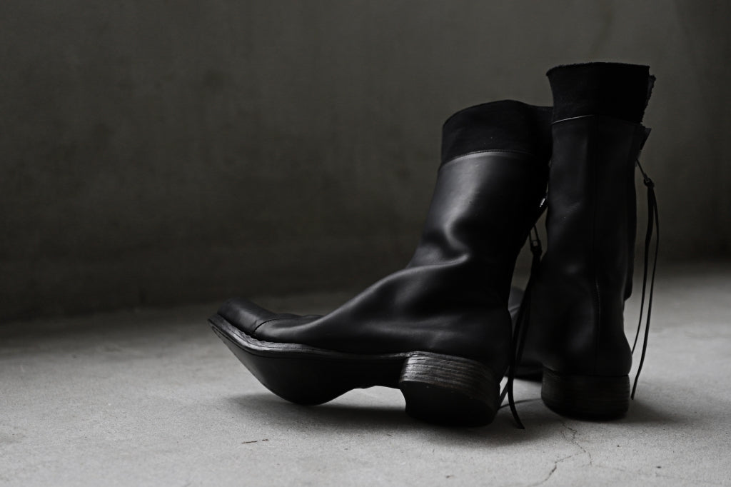 Portaille exclusive PL20 Layered Zip Boots (GUIDI FIORE / NERO)