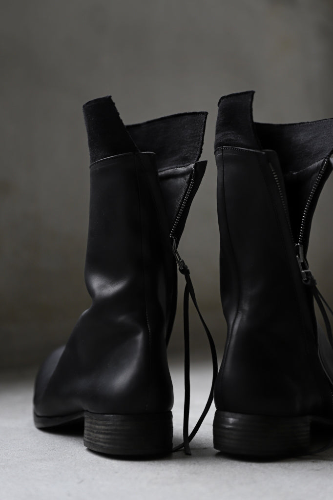 Portaille exclusive PL20 Layered Zip Boots (GUIDI FIORE / NERO)