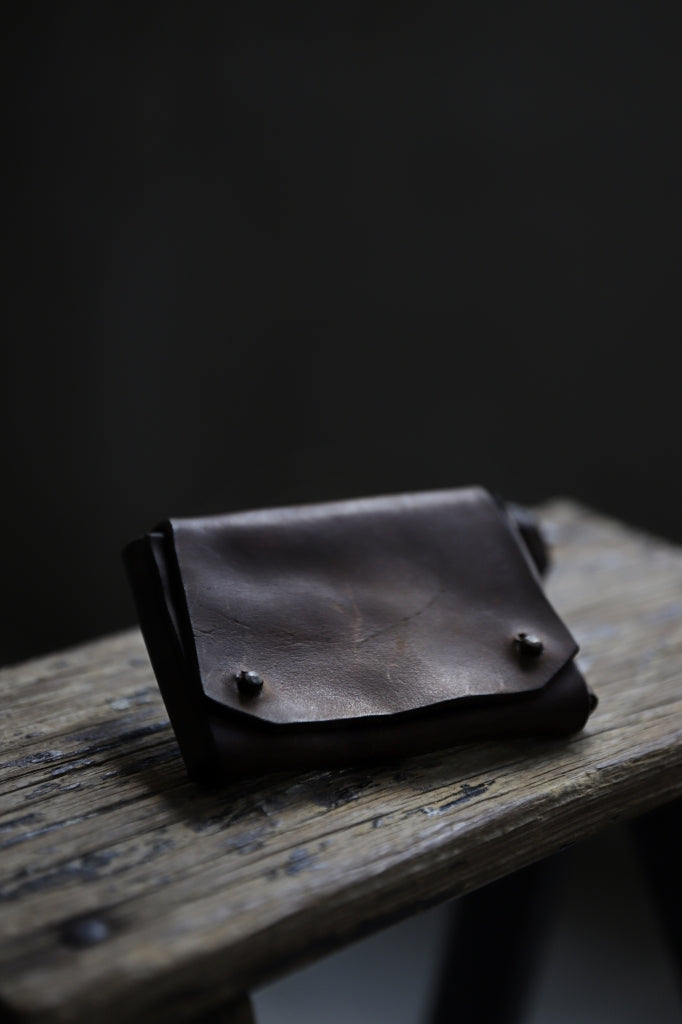 Chörds; TR CARD CASE / HORSE BUTT LEATHER