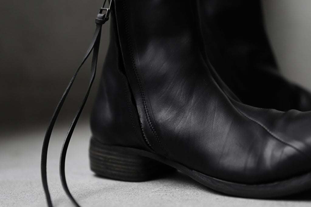 Portaille exclusive PL20 Layered Zip Boots (GUIDI FIORE / NERO)