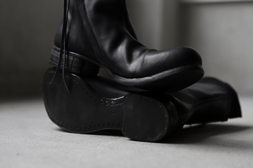 Portaille exclusive PL20 Layered Zip Boots (GUIDI FIORE / NERO)