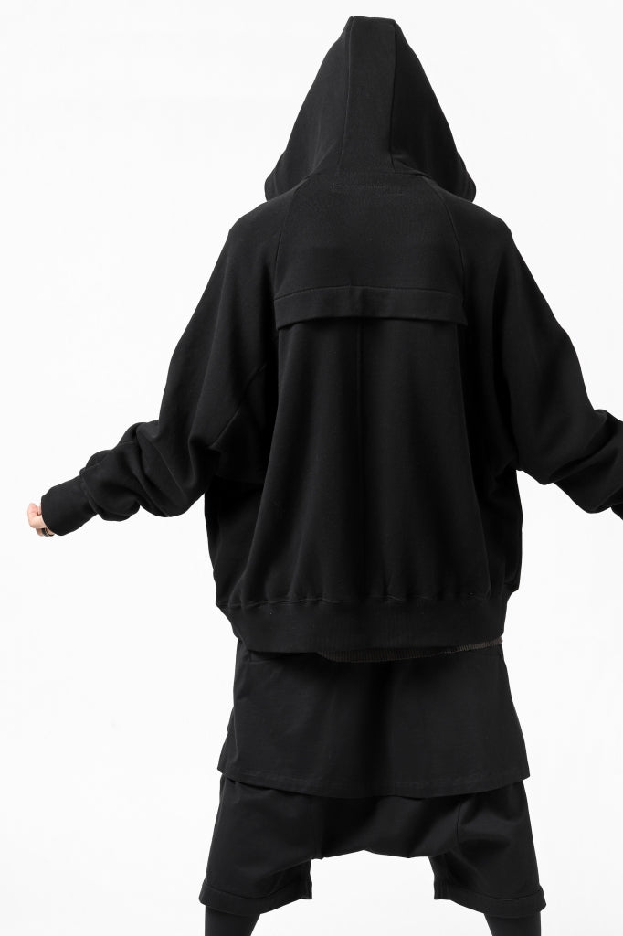 A.F ARTEFACT "FLIGHT" HOODED BLOUSON / COTTON FLEECY