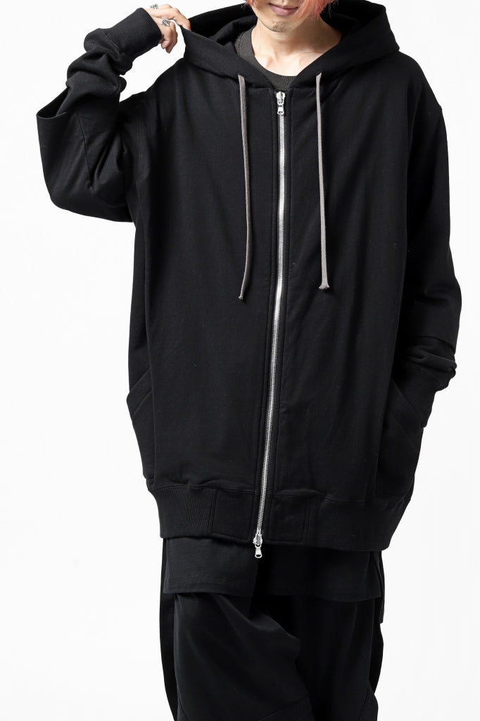 A.F ARTEFACT "BEHIND" DOCKING ZIP TEE HOODIE