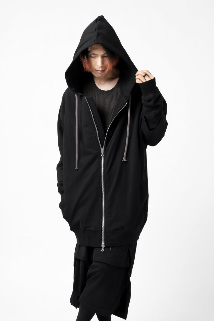 A.F ARTEFACT "BEHIND" DOCKING ZIP TEE HOODIE