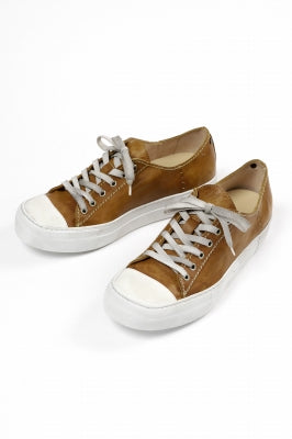incarnation LOW CUT LACE UP SNEAKER / HORSE FULL GRAIN (HAND DYED)