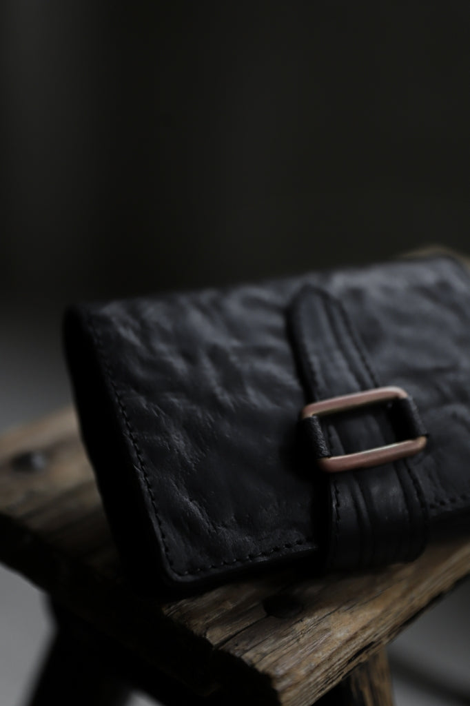 ierib exclusive LVMH leather wallet / waxy horse butt 