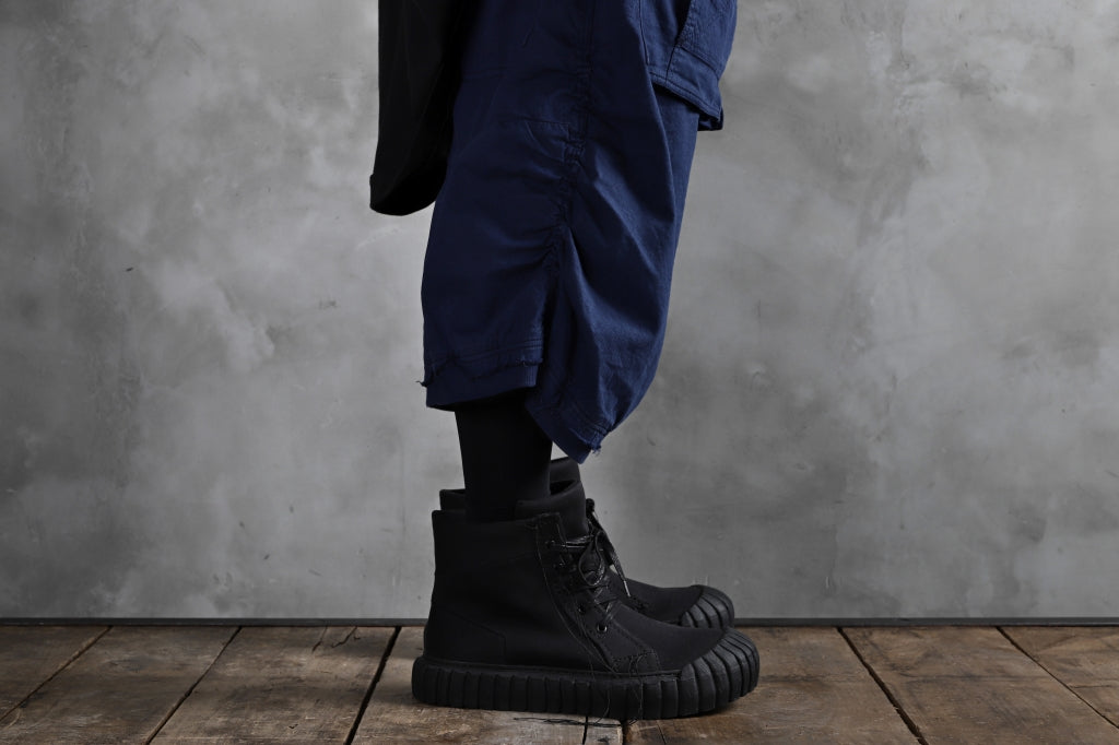 RUNDHOLZ DIP DROP CROTCH BERMUDA POCKET PANTS