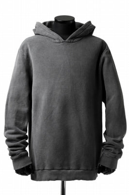 daub exclusive DYEING HOODIE PULLOVER / COTTON FLEECY