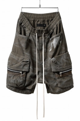 A.F ARTEFACT RUGGED CARGO SHORTS / STRETCH NYLON