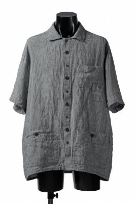 _vital pocket half sleeve shirt / linen