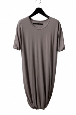 A.F ARTEFACT DOUBLELAYER DRAPE T-SHIRT / SUPIMA C-JERSEY