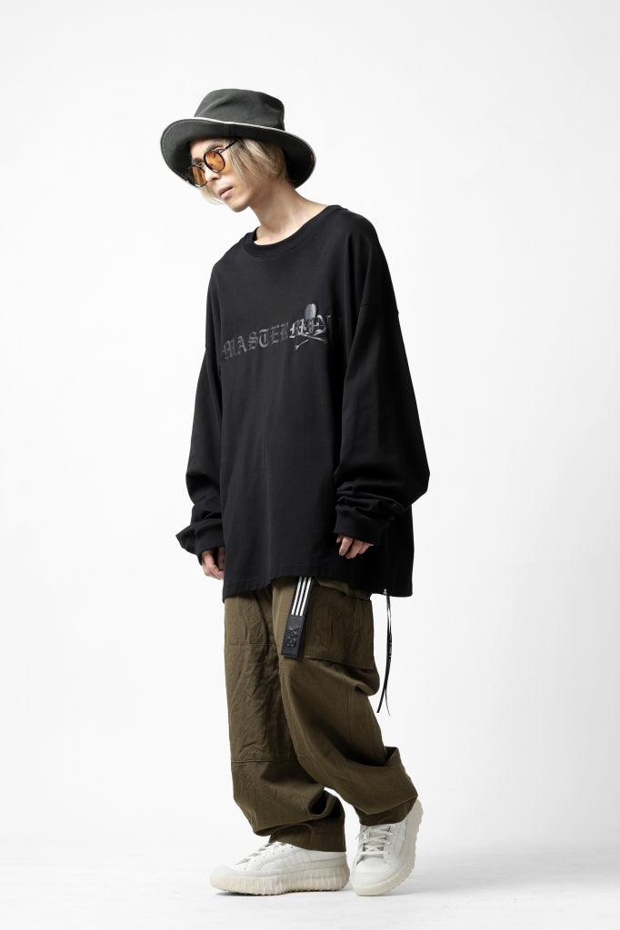 mastermind JAPAN BOXY-FIT LS / RUBBER AND FOAM PRINTED