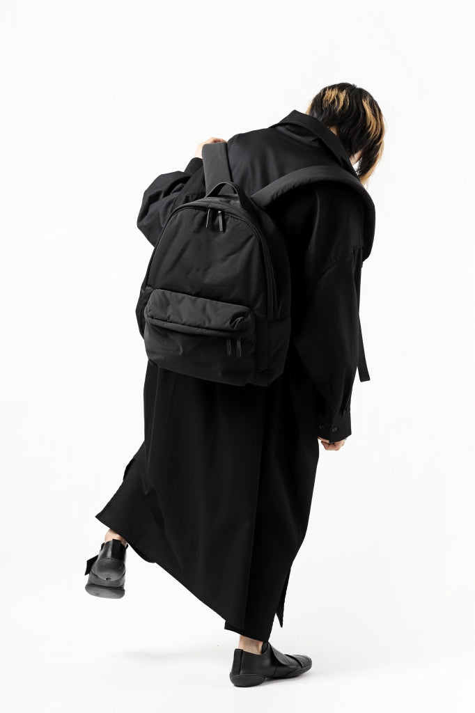 Y's PADDED BACK PACK / MEMORY WEATHER (BLACK)