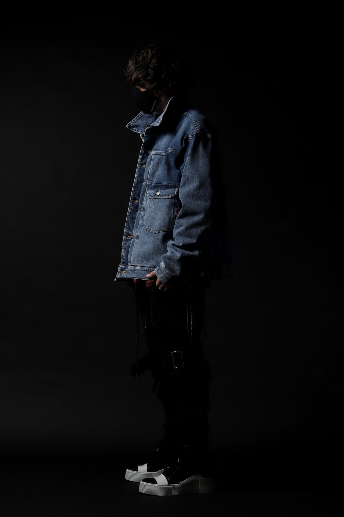 mastermind JAPAN TRUCKER JACKET / 2WAY STRETCH DENIM