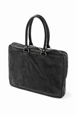 incarnation ZIP TOTE-BRIEF BAG / CALF SHOULDER