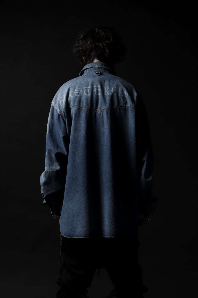 mastermind JAPAN WORK SHIRT / LIGHT OZ DENIM