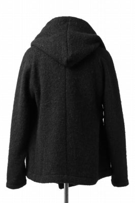 forme d'expression exclusive Hooded Cardigan Short-Coat