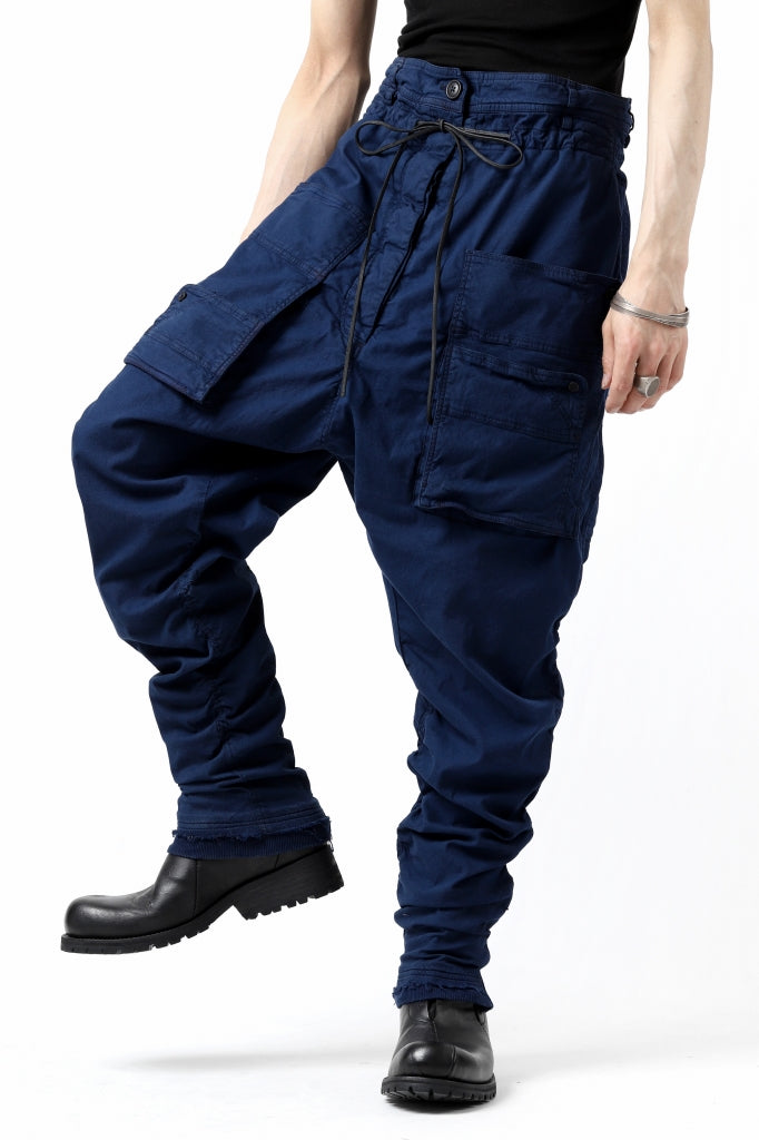 RUNDHOLZ DIP DROP CROTCH SLIM POCKET TROUSERS