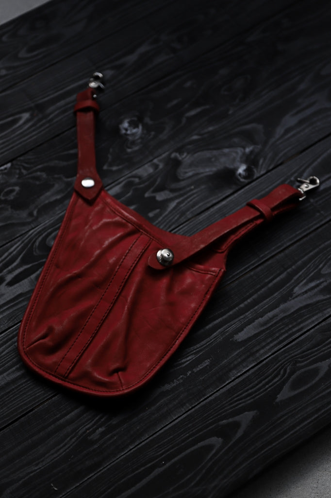 ISAMU KATAYAMA BACKLASH WAIST HANG BAG / DOUBLE-SHOULDER OBJECT DYED  [ Bag ] ISAMU KATAYAMA BACKLASH WAIST HANG BAG / DOUBLE-SHOULDER OBJECT DYED