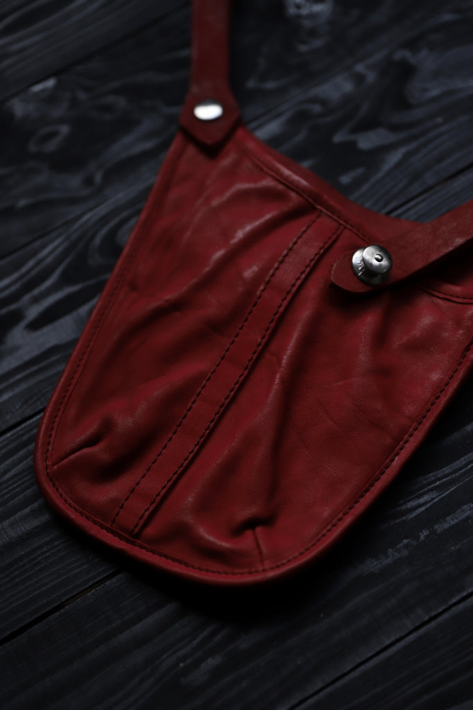 ISAMU KATAYAMA BACKLASH WAIST HANG BAG / DOUBLE-SHOULDER OBJECT DYED  [ Bag ] ISAMU KATAYAMA BACKLASH WAIST HANG BAG / DOUBLE-SHOULDER OBJECT DYED