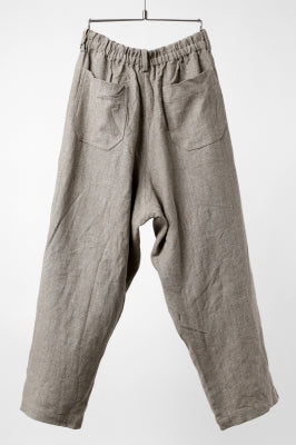 YUTA MATSUOKA wide tapered pants / safiran linen