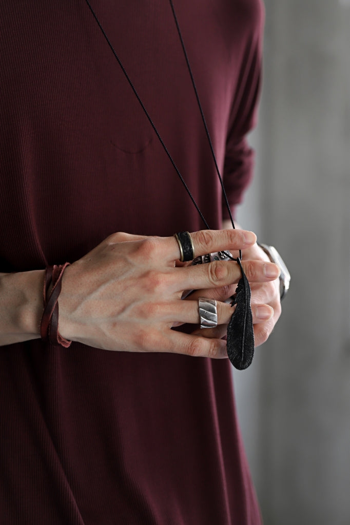 Rusty Thought FEATHER NECKLACE