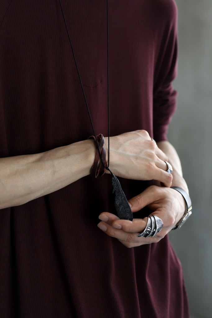 Rusty Thought FEATHER NECKLACE