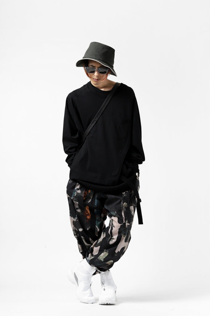 Y-3 Yohji Yamamoto CAMO ALL OVER PRINT PANTS / RIPSTOP