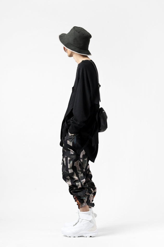 Y-3 Yohji Yamamoto CAMO ALL OVER PRINT PANTS / RIPSTOP