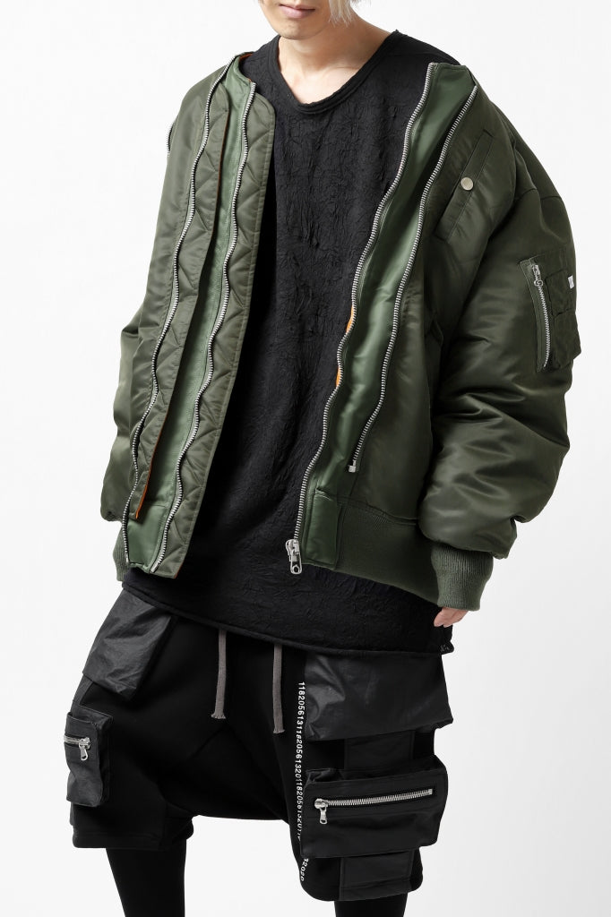 FACETASM BUG MA-1 JACKET