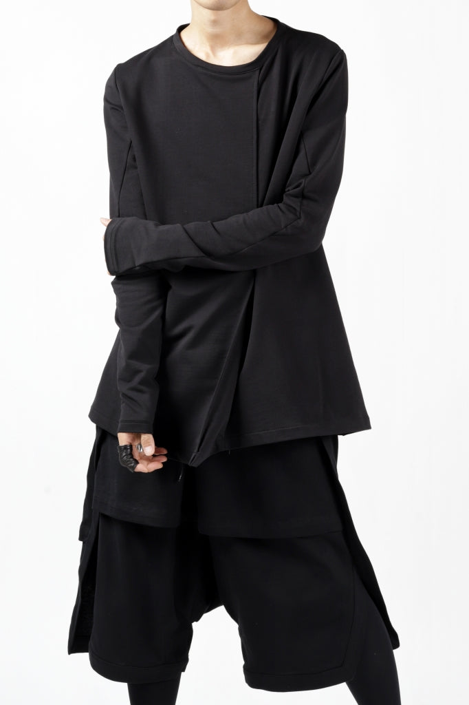 incarnation TUCK FRONT LONG SLEEVE TOPS / ELASTIC F.TERRY