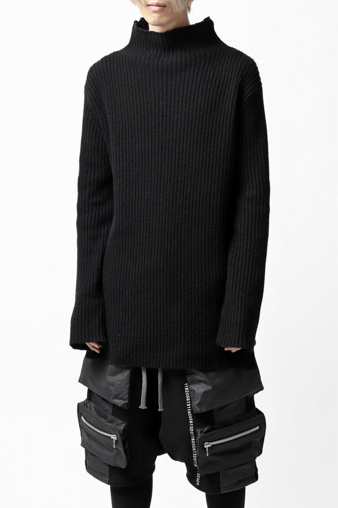 A.F ARTEFACT "Trunk-Show" HIGHNECK KNIT PULLOVER