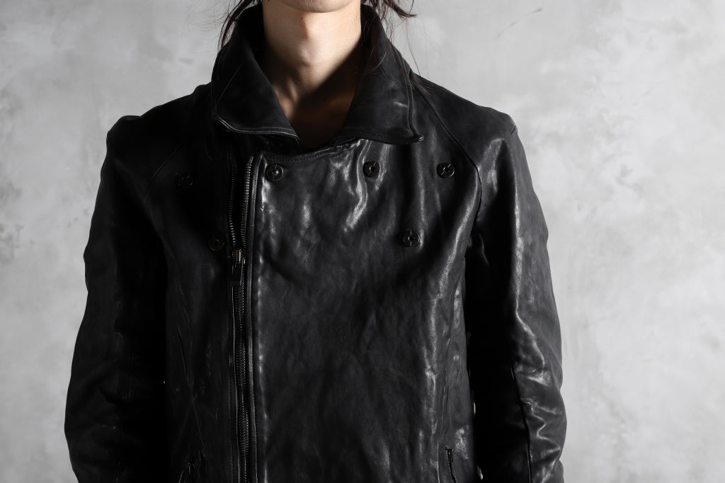 incarnation exclusive HOODED JACKET / HORSE FULL GRAIN (BLACK EDITION)