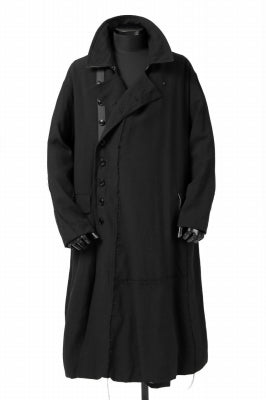 KLASICA HM-C DOUBLE BREASTED COAT / MONOTONE HOUND TOOTH