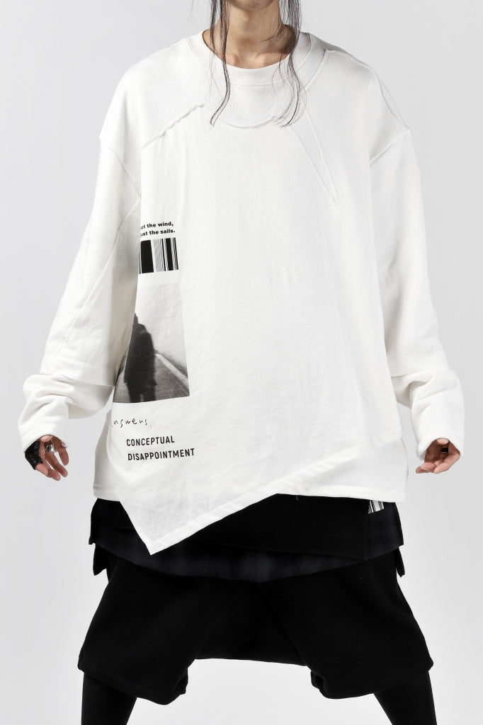 A.F ARTEFACT "ANSWERS" DOCKING SWEATER TOPS