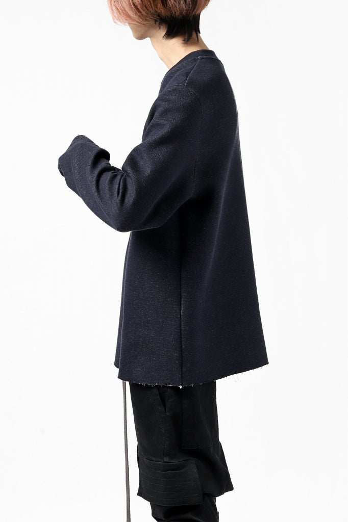 daub ROUGHCUT PULLOVER / DOUBLE KNIT JERSEY