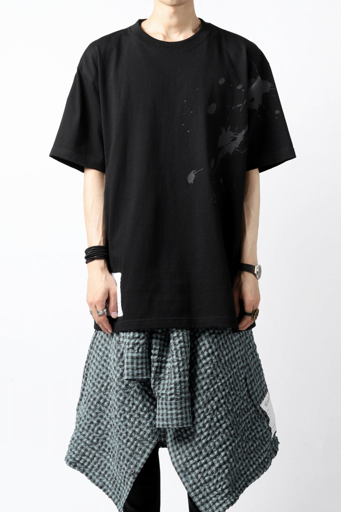 DEFORMATER.® VANISHED PRINT "SPLASH" T-SHIRT