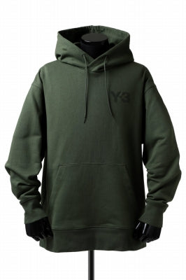 Y-3 Yohji Yamamoto CLASSIC CHEST LOGO HOODIE PARKA / FRENCH TERRY