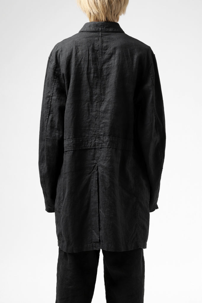 ISAMU KATAYAMA BACKLASH WORK COAT / GARMENT NATURAL DYED LINEN