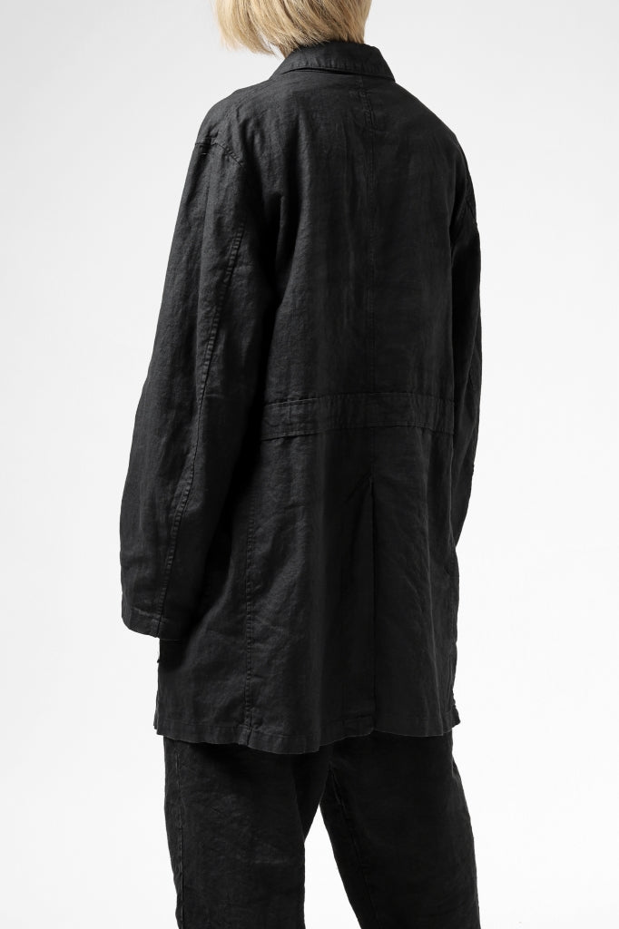 ISAMU KATAYAMA BACKLASH WORK COAT / GARMENT NATURAL DYED LINEN