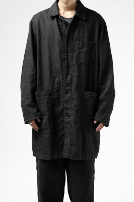 ISAMU KATAYAMA BACKLASH WORK COAT / GARMENT NATURAL DYED LINEN