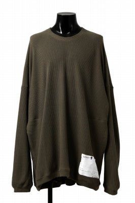 [ Tops ] A.F ARTEFACT OVERSIZED KNIT PULLOVER TOP