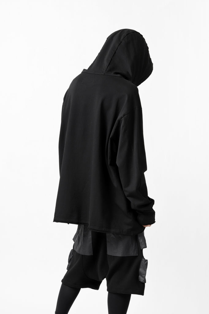 RUNDHOLZ DIP OVER SIZED HOODIE PULLOVER / DYED TERRY