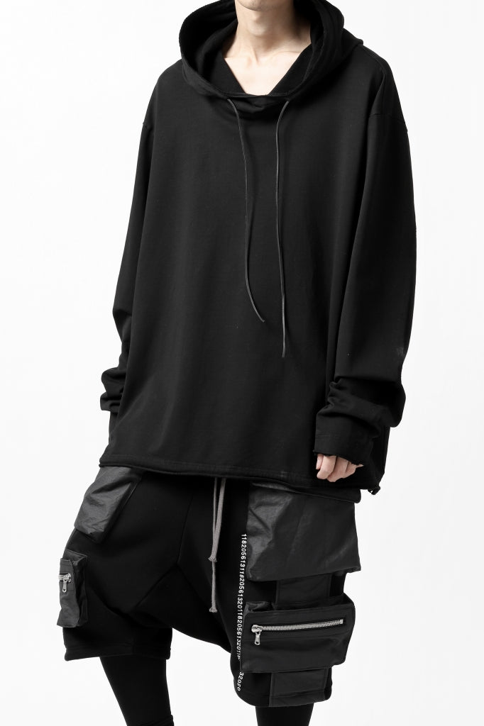RUNDHOLZ DIP OVER SIZED HOODIE PULLOVER / DYED TERRY