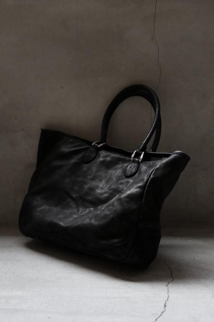 ISAMU KATAYAMA BACKLASH ZIP TOTE BAG / Rough Steer OBJECT DYED