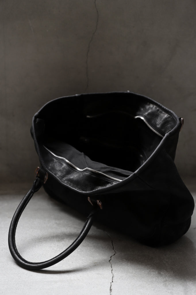 ISAMU KATAYAMA BACKLASH ZIP TOTE BAG / Rough Steer OBJECT DYED