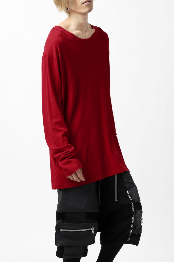 RUNDHOLZ DIP LONG SLEEVE KNIT SEWN / DYED JERS
