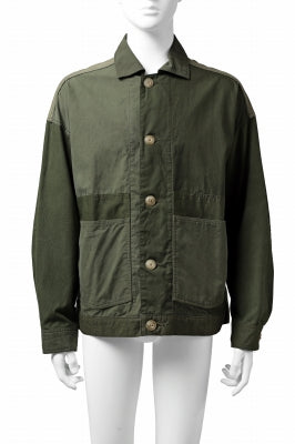 CHANGES VINTAGE REMAKE COVER ALL JACKET / US ARMY SCHLAFCOVER