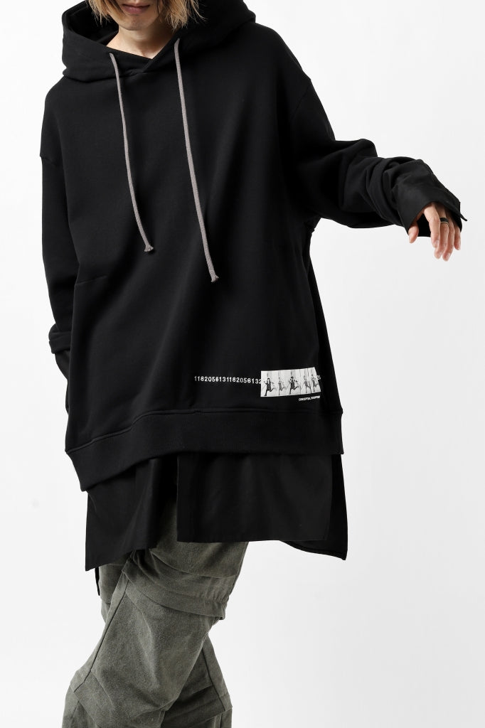 A.F ARTEFACT "layer" SWEATER SHIRT HOODIE