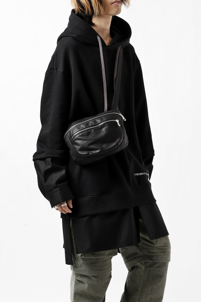 ISAMU KATAYAMA BACKLASH DRAWSTRING BACKPACK / MONOCHROME LUXURY STEER